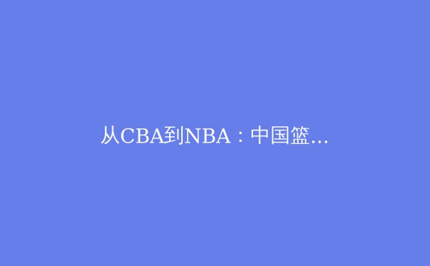 从CBA到NBA：中国篮球人才培养体系的破局与重构 - 2